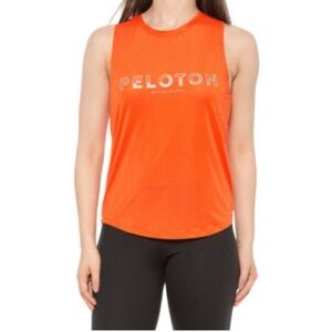 Spiritual Gangster/Peloton Women's Orange Muscle Tee